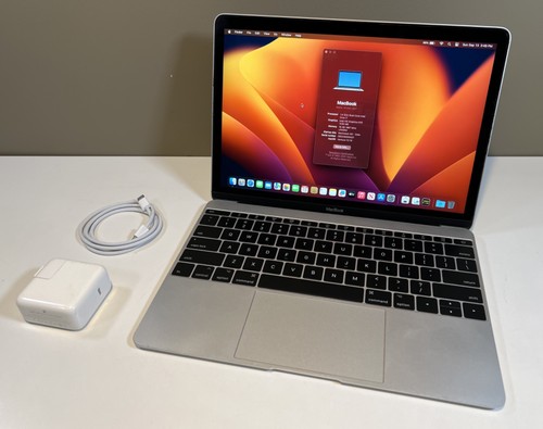 Apple silver macbook a1534 - silver,